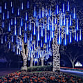 Pikkukuva 1 / 3: Meteor Rain String Lights, 8 putkea 30cm 192 Led Meteor Lighting Duschljus