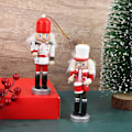 Pikkukuva 5 / 5: 1:a Juldocka 12CM Nötknäppare Dockfigur Julgran Penna 1st/Slumpmässig färg