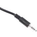 Miniatyrbillede 7 af 8: USB-oplader Power-kabel til Synchros E40BT/E50BT-hovedtelefoner Sort Black