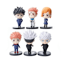 Pikkukuva 1 / 2: 6 kpl Jujutsu Kaisen hahmohahmoja