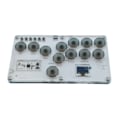 Miniatyrbild 1 av 9: Hållbar Mekanisk Knappspelkontroll Fight Stick Passar för PC Arcade Keyboard Transparent Grå