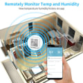 Miniatyrbillede 5 af 5: WiFi Termometer og Hygrometer med APP Smart Home