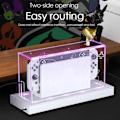 Miniatyrbilde 4 av 5: Cover Luminiferous Base Box for Switch/OLED Acrylic Host Protective Sleeve A