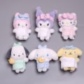 Miniatyrbillede 2 af 5: Kawaii Dukke og Sanrio Plysjlegetøj Kat Cinnamonroll Fyld 10cm