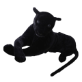 Miniatyrbilde 4 av 11: Plush Sort Svart Leopard Accompany Animal Plush Bursdagsgaver Miljøvennlig Giant Panther Plush For Dukke Nice 30CM