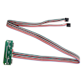 Miniatyrbillede 5 af 9: USB PC-computer til kabinet 6CM frontpanel USB-lydport mikrofon hovedtelefonkabel Compu