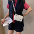 Miniatyrbild 4 av 5: Bagage Liten Väska Dam Crossbody Axelväska Resväska-stil A4