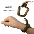 Pikkukuva 1 / 8: Knepig Rolig Parodi Simulering Snake Toy Snake Armband Nyhet A7 one size A7 one size