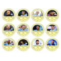Miniatyrbillede 8 af 11: Premier League fodboldstjerner & klubber minde mønter, samleobjekter gaver, gaver til fodboldfans Mbappe, Messi, Harland 3pcs Arsenal