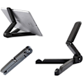 Miniatyrbillede 3 af 4: Justerbart tabletstativ, foldbart telefonstativ til skrivebord Black Variety