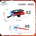 Miniatyrbillede 1 af 5: Barn Spider-Man Handske Net Shooter Dart Blaster Launcher Legetøj Spider-Man gave