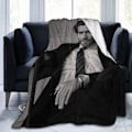 Miniatyrbillede 1 af 5: Jake Gyllenhaal Filt 3D Print Lammfilt Plyschfilt Sängkläder Inredningsfilt För Vardagsrum Sovrum Dorm Decor -s268 50x40in 125x100cm