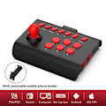 Pikkukuva 2 / 11: Konsoli Rocker Langallinen/Bluetooth-yhteensopiva/2.4G-yhteys Pelikäyttöinen Ohjain Arcade-Taistelun Ohjain Type-C-liitäntä null - C