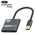 Miniatyrbillede 2 af 5: 1080P 60fps Loop Out Broadcasting 4K HDMI USB3.0 Videooptagelse