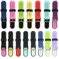 Miniatyrbilde 3 av 11: To-farget silikonrem for Garmin Forerunner 220 230 235 630 620 735 Lime & Black
