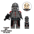 Miniatyrbild 4 av 5: Star Wars Clone Trooper Minifigur Action Byggstenar Leksaker