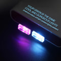 Pikkukuva 2 / 11: Mini USB-valo LED-autoilun tunnelmavalo mallinnusvalo auton sisätilaan USB-lamppu romanttinen huoneen yövalo valkoinen
