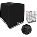 Pikkukuva 1 / 4: 1000L IBC-säiliön suojus, vesisäiliön suojus, säiliön suojapeite, pölytiivis säiliön suojus, vihreä - 120 x 100 x 116 cm