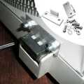 Miniatyrbild 2 av 11: Hinge-kit för reparation av skivspelarlock för Technics SL-D1 SL-Q200 SL-B1 SL-DD2 SL-3200