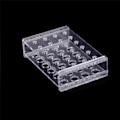 Miniatyrbillede 2 af 5: 24 Hullers Reagensglasstativ Reagensglasholder Opbevaring Plast La 0 0