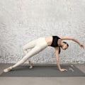 Miniatyrbillede 3 af 5: Kvinde Halvtå Ballet Yogastrømper Skridsikre Peep Toe Anti-Slip Pi A4