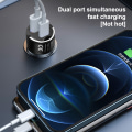 Miniatyrbillede 2 af 5: 100W Billader Tænder PD Hurtigopladning QC3.0 Mini USB TypC grå