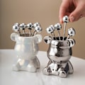 Miniatyrbilde 2 av 8: 6 rustfrie gafler med oppbevaringsboks Björnredskap for A2 one size A2 one size