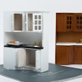Miniatyrbillede 3 af 5: Mikrominiatyr Møbler Tiny Småskalig Leksagsdukkehus DIY Decora Mini 1:12 Køkkenvask Hvid