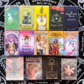 Pikkukuva 2 / 8: Pappersmanual Tarotmärke Slitstarkt brädspelskort Divinat Multicolor H Multicolor H