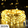 Miniatyrbilde 3 av 4: Eventyrlys 393In 100 Led USB Ip65 for jul, bryllup, 10M