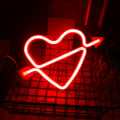 Miniatyrbillede 3 af 3: LED Neonlys Skilte Neonlys Vægslampe Soveværelsesindretning Smet