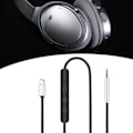 Miniatyrbillede 2 af 5: Pålidelig USB C-kabel til QC25/QC35/QC35II/QC45/NC700/Y40/Y45/Y50 Headset Type C til 2,5 mm ledning med indbygget mikrofontråd