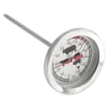 Stektermometer i rostfritt stål - analog kötttermometer upp till 120 °C - termometer (1 st)