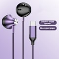Miniatyrbillede 2 af 8: 3,5 mm / Type-c headset In-ear Nytt headset til Android X7 X7