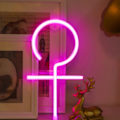 Miniatyrbilde 1 av 5: LED Neonlys Skilt Display Kvinnelig Skilt Neonlys Soverom Soverom Baderom Dekorasjon Neon Lys Fest Dekorasjon
