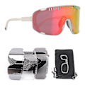 Miniatyrbillede 1 af 5: 2023 Poc Devour Cykelbriller UV400 MTB Sport Unisex til Mænd & Kvinder C4