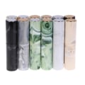 Miniatyrbilde 2 av 8: Bærbar påfyllbar parfyme sprayflaske Marmorering Tom Innhold Hvit & Sølv 10ml tom White & Silver 10ml empty