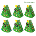 Miniatyrbillede 8 af 8: 6 stk. kageform julegodter gaveæsker Cookie Snack Bagning 6 rød 6 stk. 6red 6Pcs