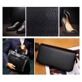 Miniatyrbillede 5 af 5: Sko-poleringskit med elegant PU-etui, 7-delt rejsesko-poleringskit