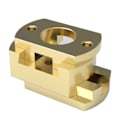 Miniatyrbillede 1 af 5: 3D-printer Oldham-kobling til Z-akse T8 blyskrue varm seng koblinger til Ender3 Pro V2 CR10 /CR10S PRO opgradering