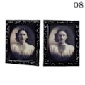 Miniatyrbilde 7 av 8: 3D Spøkelsesbilde Fotoramme Utbyttbar skrekkportrettbilde Ha 09 onesize 9 onesize