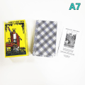 Pikkukuva 1 / 8: 12*7 cm suurikokoinen tarot-kortti, vaalea väri, ritari-tarot-prisma, monivärinen A7 Multicolor A7