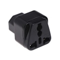 Miniatyrbillede 2 af 11: IEC 320 C14 til universel strømstik hun AC Strømstik Sort