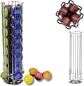 32 Coffee Pod Holder Pod Rack Stand Rotating 360 Degrees for Nescafé Dolce Gusto