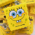 Pikkukuva 8 / 8: Tecknad svampdiskmaskin SpongeBobs Magic Wipe Sponge Block K Gul en storlek Yellow one size