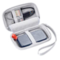 Miniatyrbilde 4 av 5: EVA Hard Case Små harddisker Case for E30 SSD-pakke Bærbar beskyttende hard case med remskal Svart