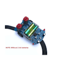 Miniatyrbillede 5 af 5: Træn på lodning Lær elektronikkit Smarte bilprojektsæt Følger Rcar DIY Kit Diy Elect