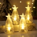 Miniatyrbild 5 av 8: Juldekorationer Julgran transparent kristall natt A1 onesize A1 onesize