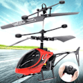 Miniatyrbillede 2 af 5: Mini RC Helikopter Radio Fjernbetjening Elektrisk Mikroflyvemaskine blå B