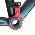 Miniatyrbillede 3 af 5: Cykelkædeguide MTB 1X System ISCG 03 ISCG 05 BB-aksel Postmonteret maskinbearbejdet anodiseret enkeltplade MTB cykelgearguide Sort BB